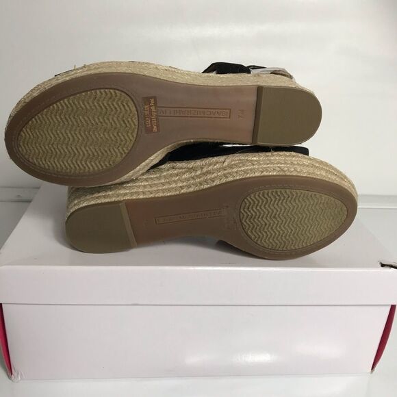 Isaac Mizrahi Crisscross Strap Wedge Espadrilles - Picture 6 of 7
